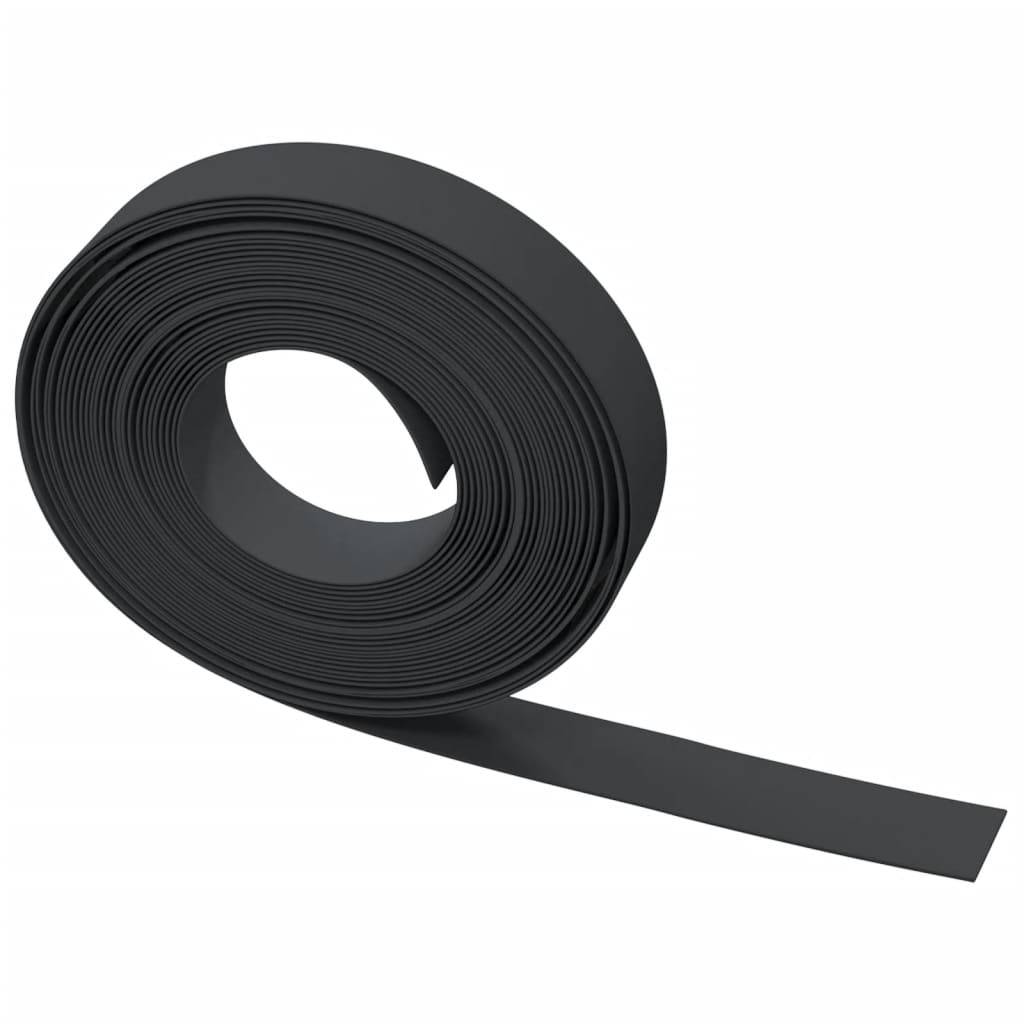 Bordure de jardin polyéthylène séparation aménagement 10mx10cm noir - ComfortXL Outdoor Living - Image 5