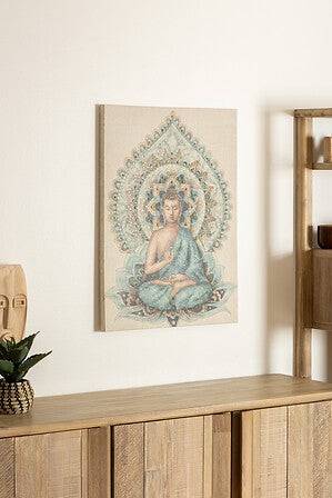 Tableau Toile murale imprimée Bouddha en relief 58 x 78 cm - Imagen 3