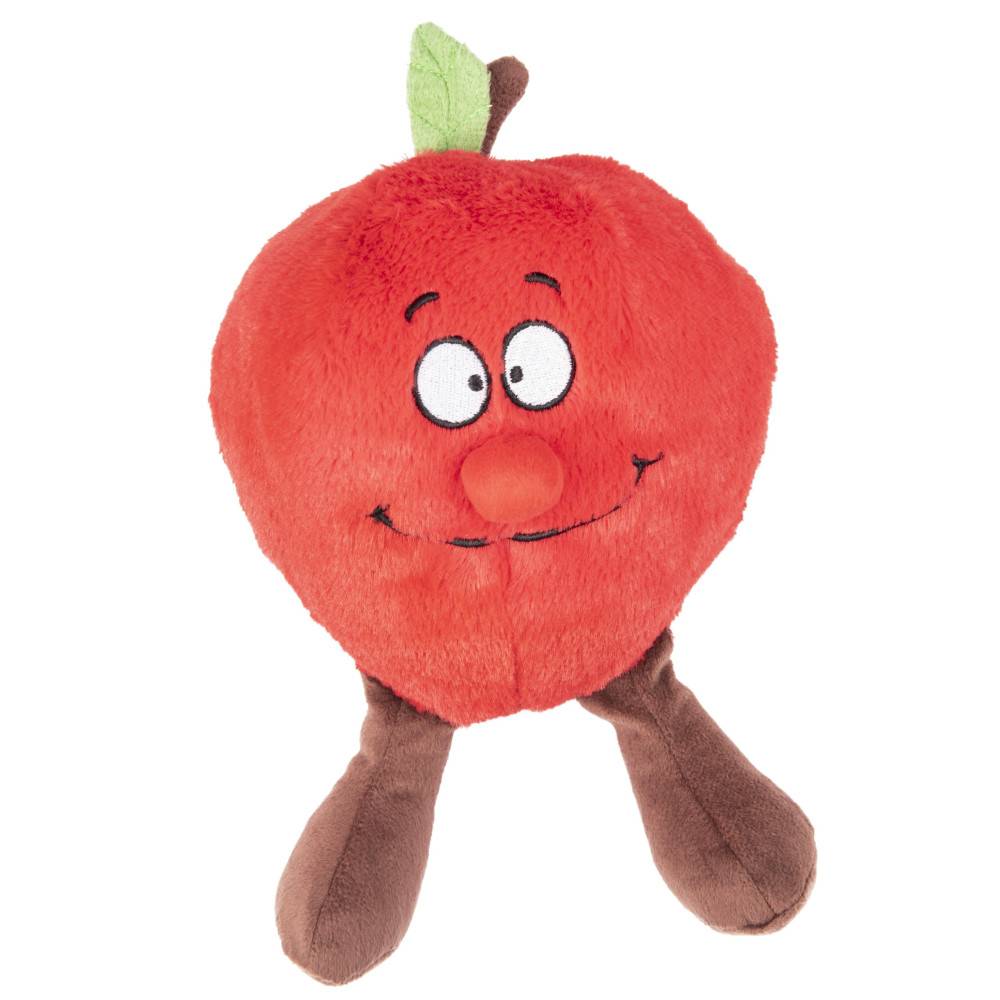 Flamingo - Peluche fruity Pomme rouge, 24 cm pour chien. - Image 1