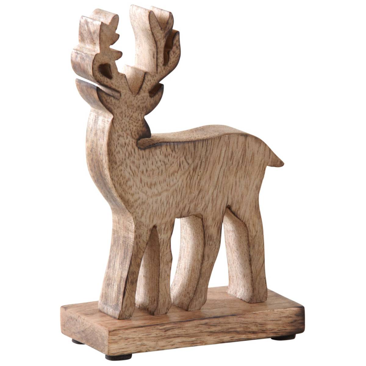 Aubry Gaspard - Décoration en bois vieilli Cerf