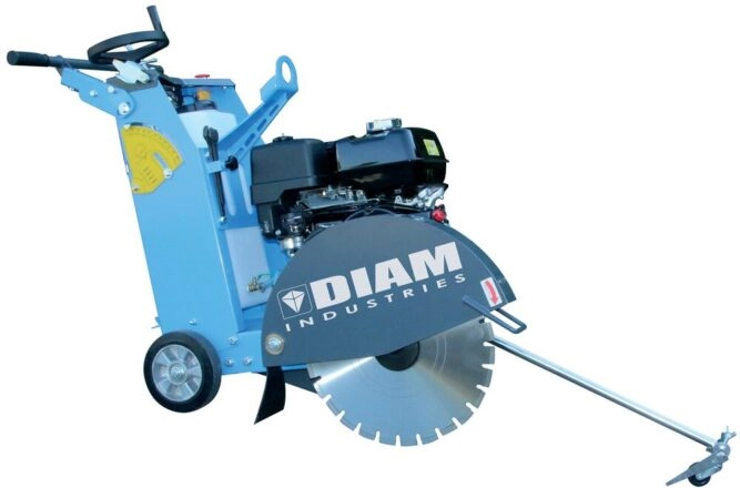 Scie à sol DIAM INDUSTRIES Thermique - 9600 W 13 CV - Ø 450 mm - SC451-H13 - Imagen 2