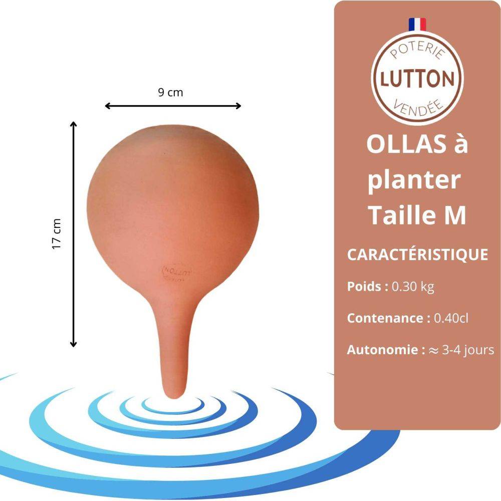 Ollas Lutton - Ollas à planter en argile Medium - Imagen 3