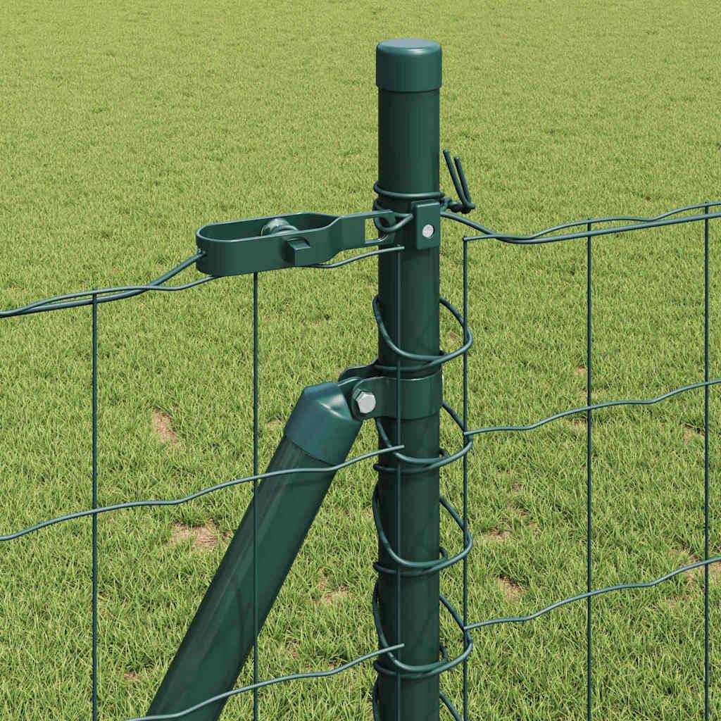 Clôture avec poteau Acier et PVC Vert 0,8 x 10 m, Poids :12.96kg - PANGIVO - Image 5