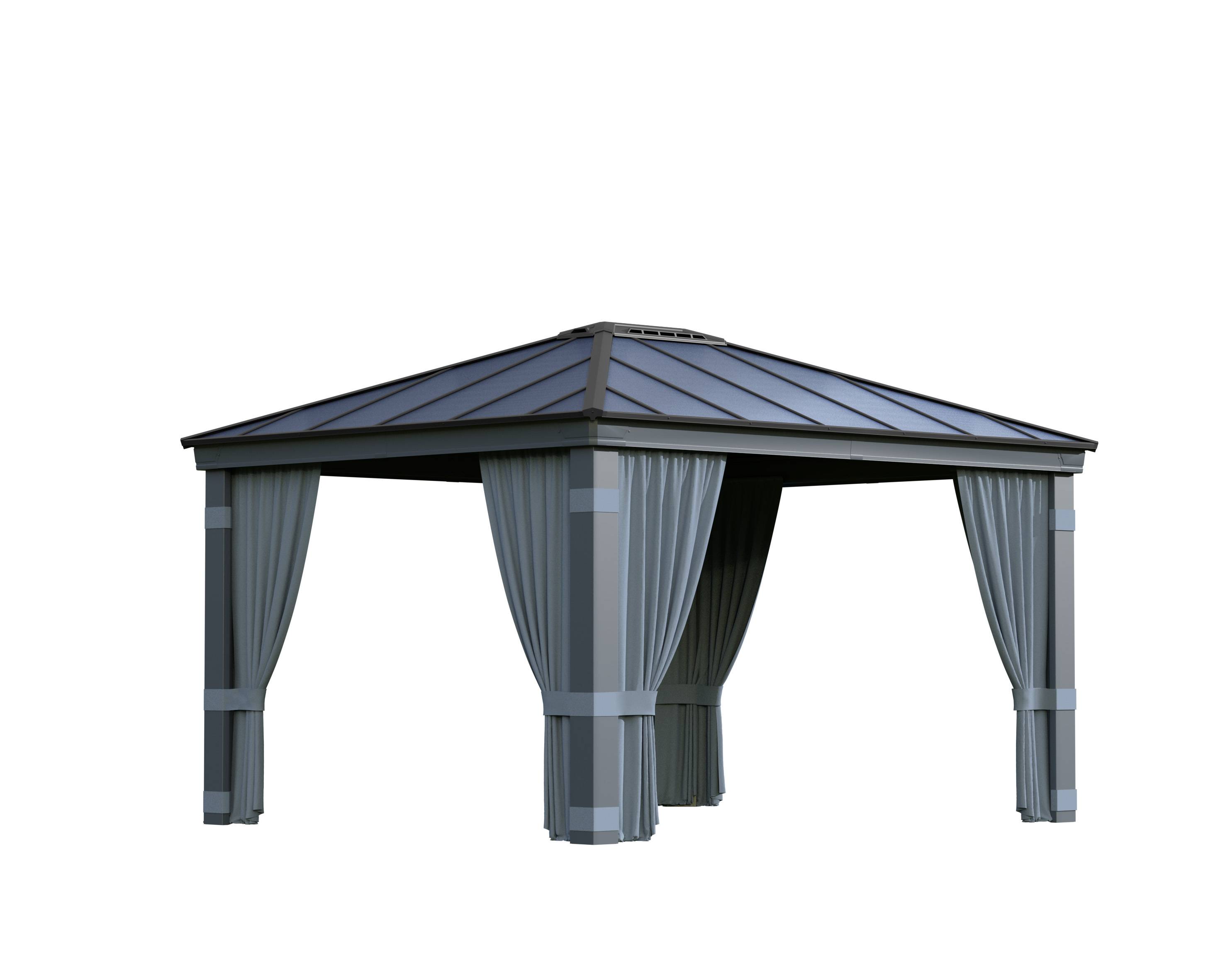 Canopia - Canopia Rideaux pour tonnelle de jardin Dallas 4X2
