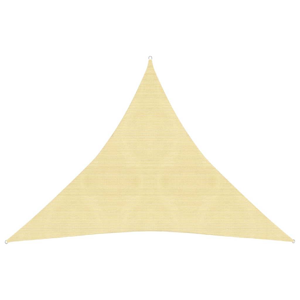 Helloshop26 - Voile toile d'ombrage parasol 160 g/m² 4,5 x 4,5 x 4,5 m PEHD marron - Imagen 1