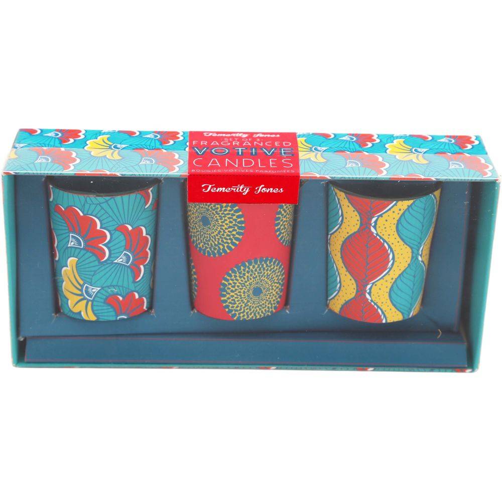 Sil - Set de bougies parfumées Votives Batik (2 lots de 3 bougies) Sil - Imagen 4