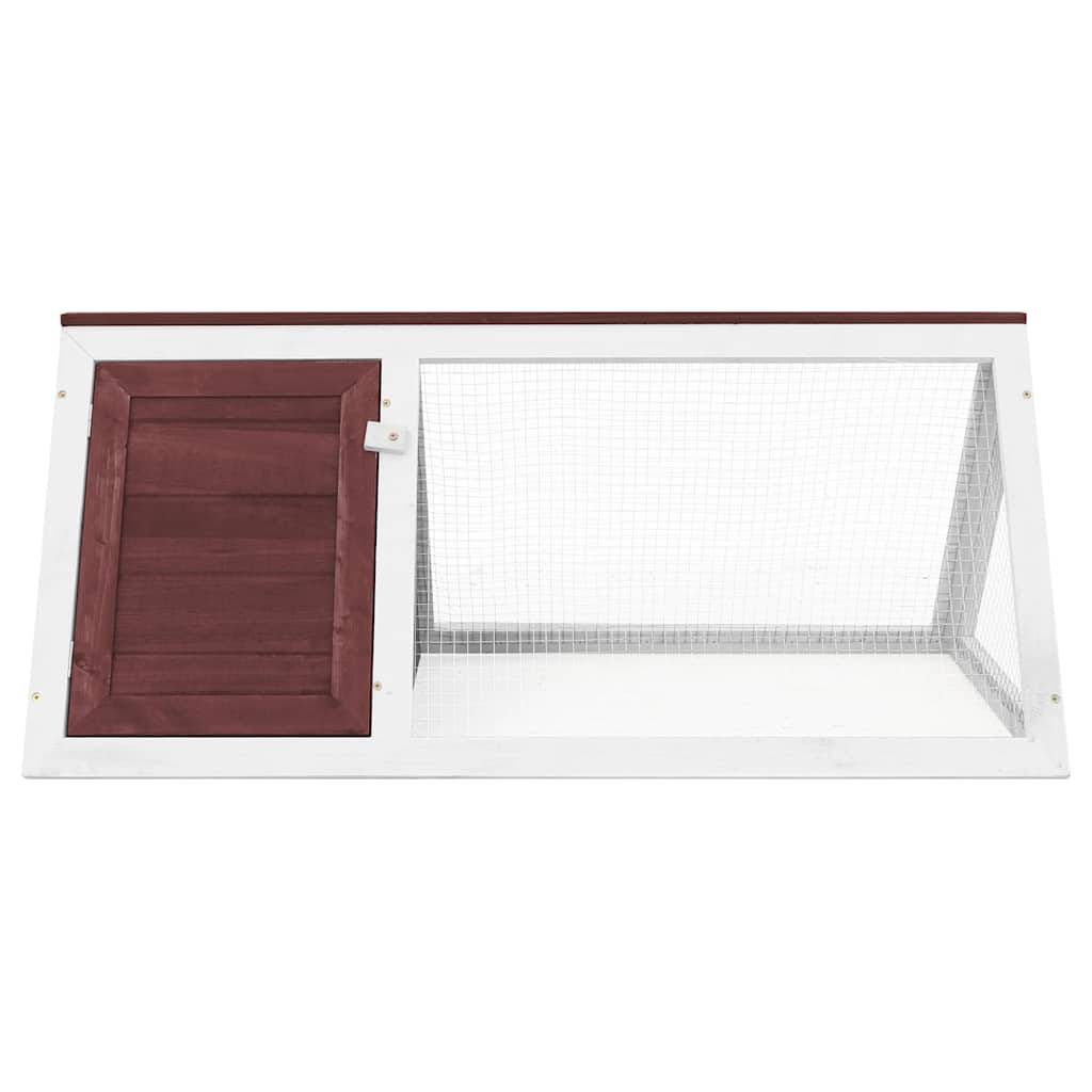 Vidaxl - Clapier Marron Bois vidaXL 170853 - Imagen 2