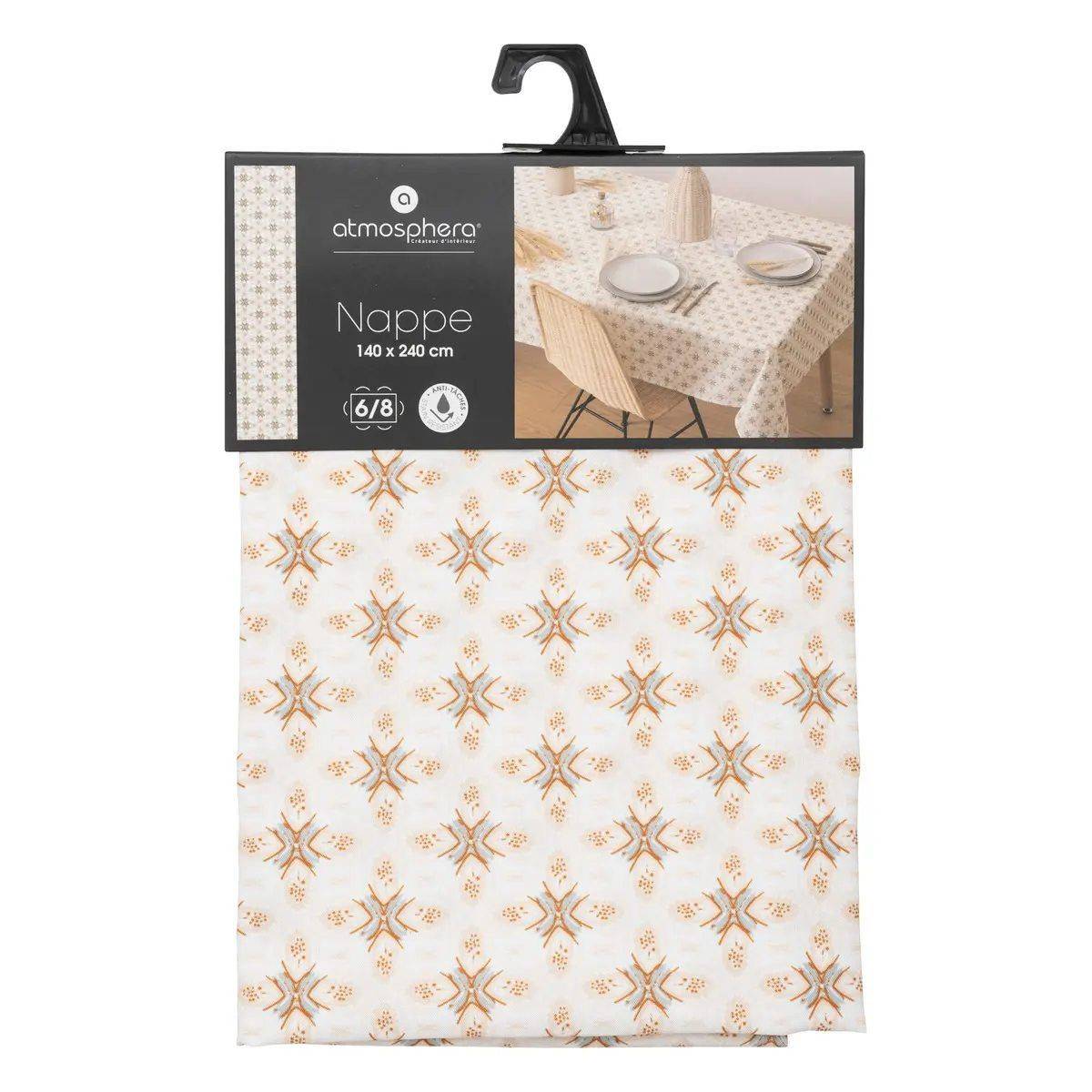 Nappe anti-tache tissu imprimé Parata 140 x 240 cm - Imagen 3