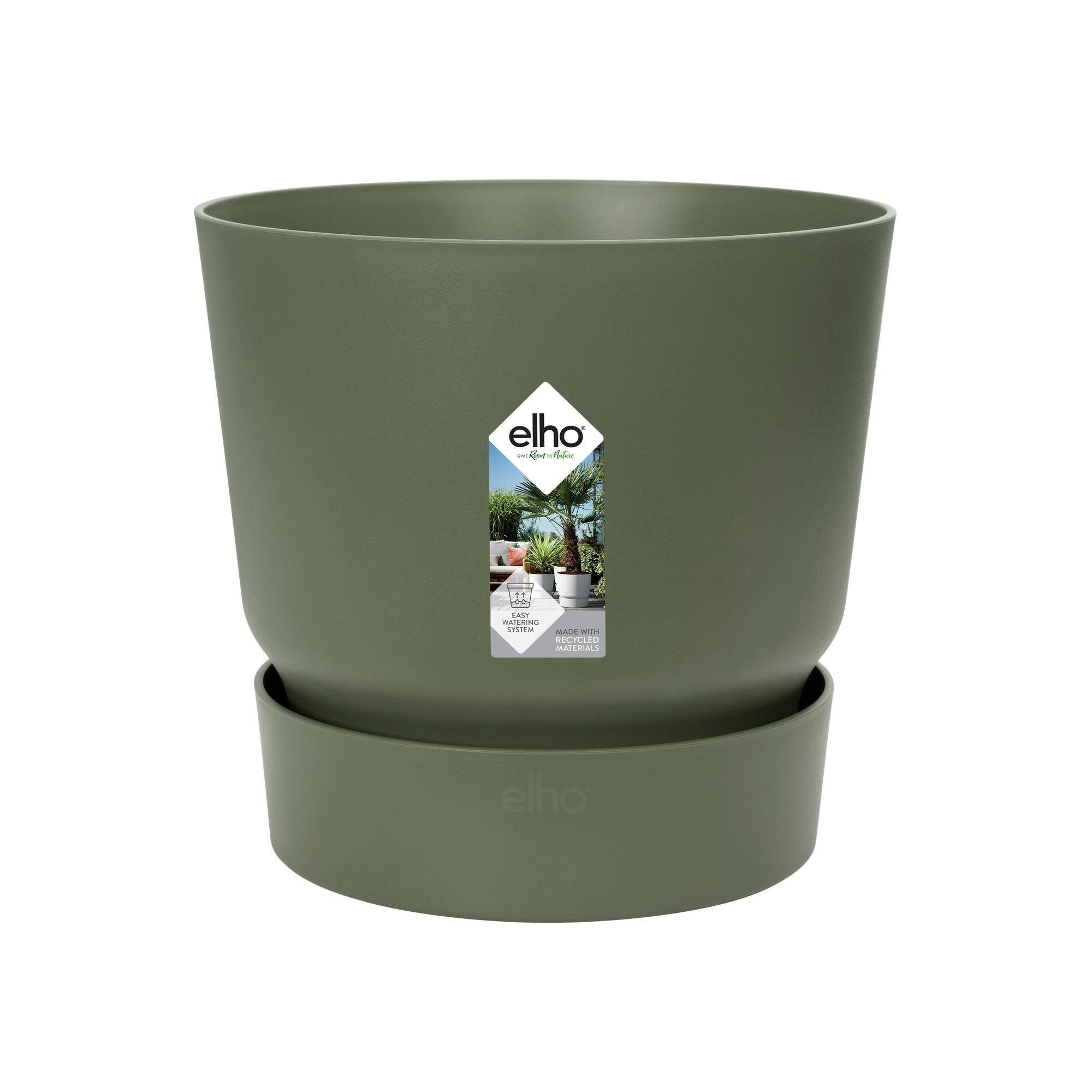 Pot elho Greenville Rond vert 14 cm- La Green Touch