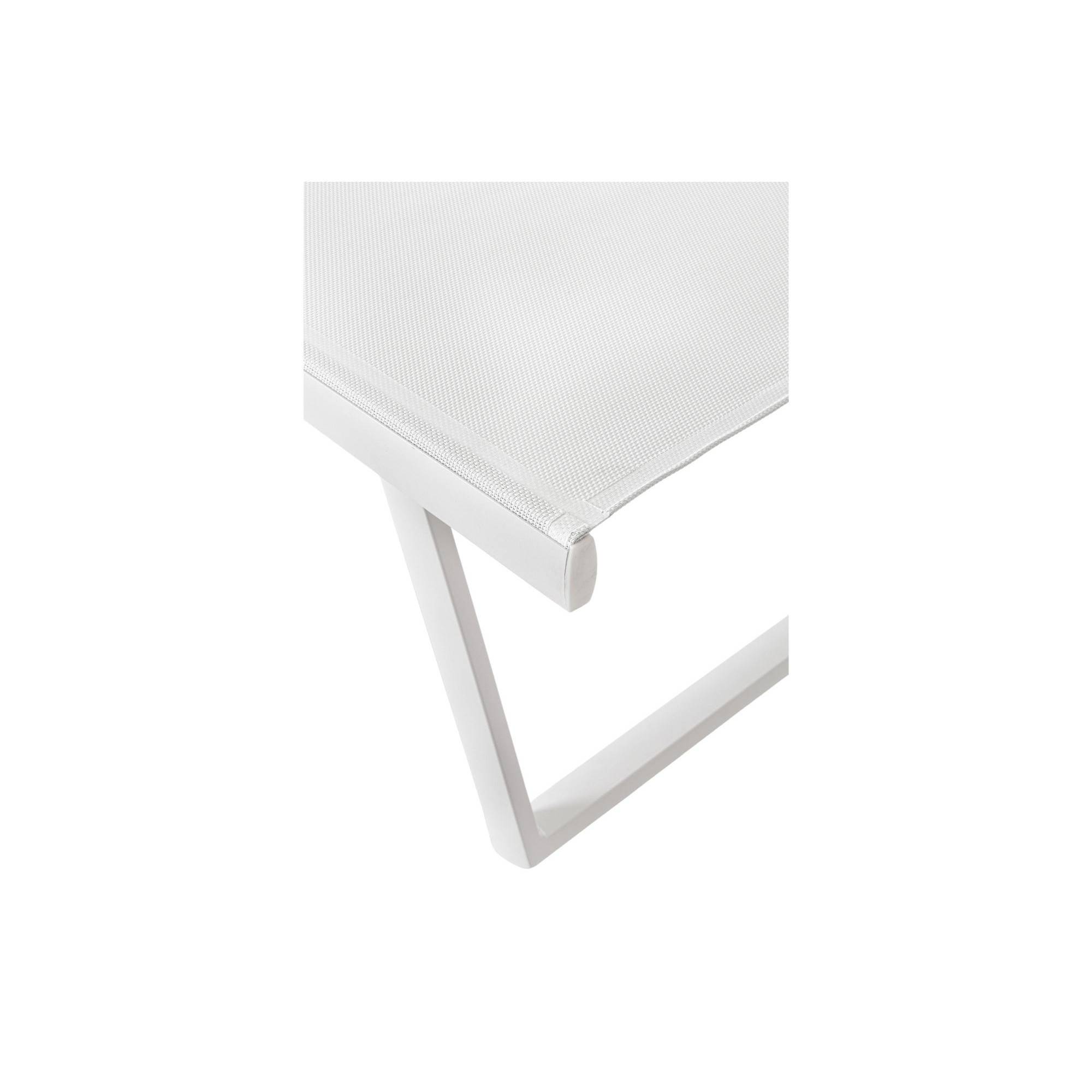 Autre - Bains de soleil inclinables en aluminium et tissu (lot de 2) - CABOURG - Imagen 5