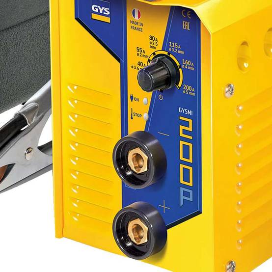 Poste de soudure inverter GYS 030794 MMA 200P avec valise et accessoire Gys - Image 3