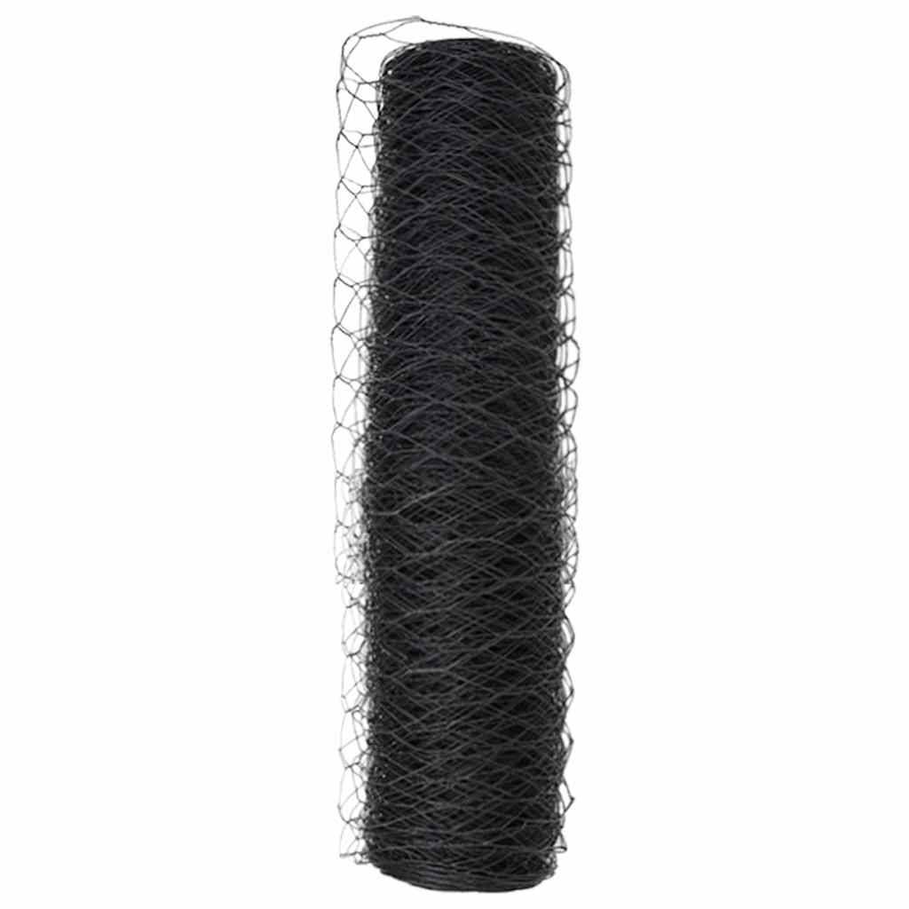 Clôture hexagonale PVC Gris 0,4 x 25 m, Poids :2.5kg - PANGIVO - Image 6