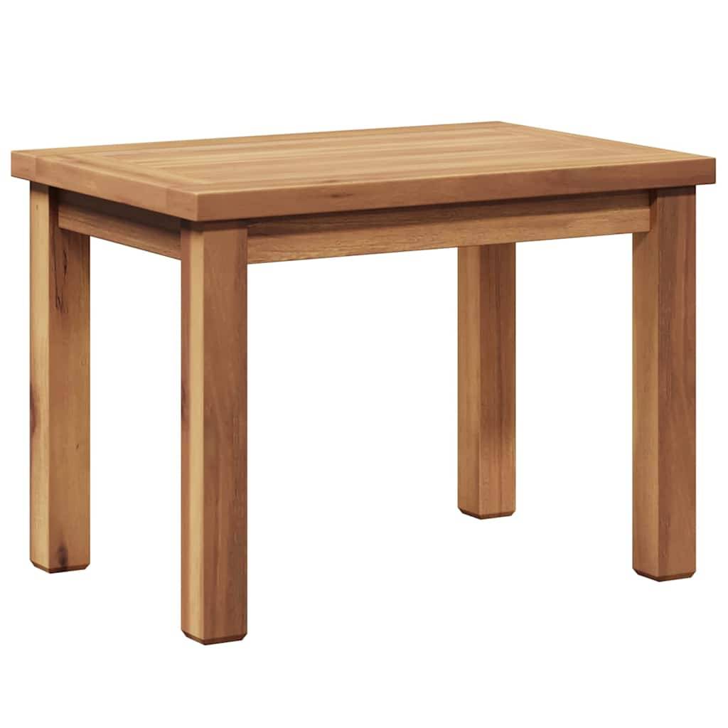 ComfortXL - Table Basse Rectangulaire en Teck Massif 50x35cm, Petite Table d'Appoint de Jardin, Mobilier d'Extérieur Durable – ComfortXL Outdoor Living - Image 2