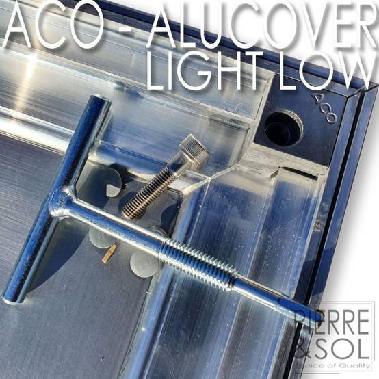 Alucover Light/Light Low - Couvercle à carreler étanche - ACO - 30 x 30 cm 50 mm - Image 5