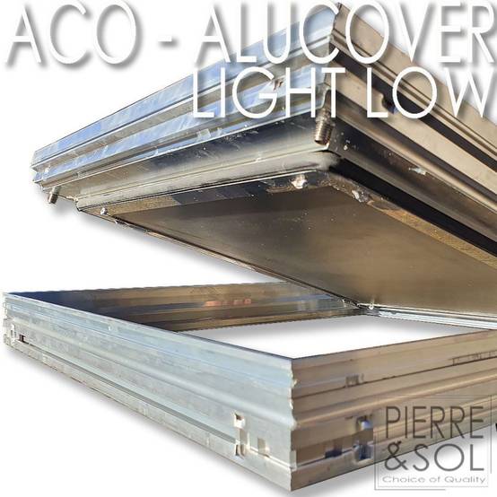Alucover Light/Light Low - Couvercle à carreler étanche - ACO - 30 x 30 cm 50 mm - Image 2