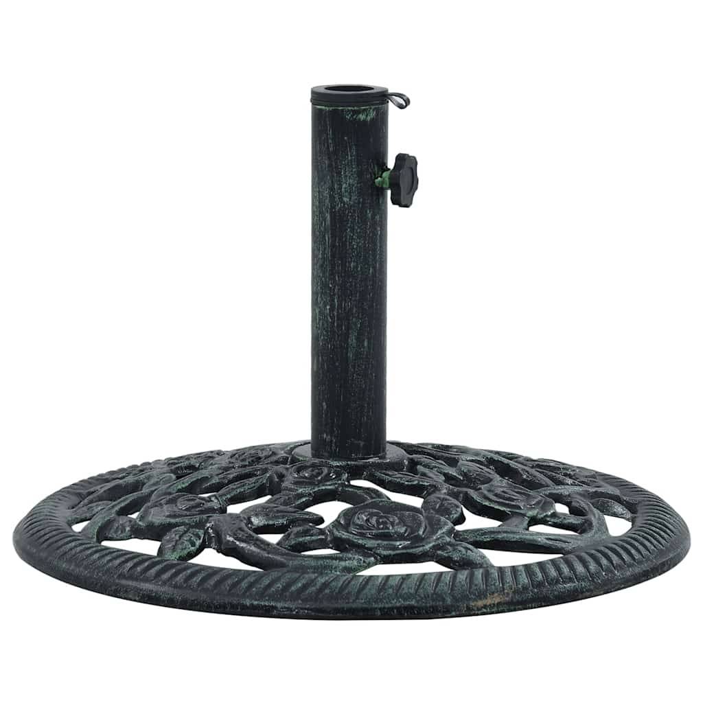 Vidaxl - Socle de parasol Vert 9 kg 40 cm Fonte vidaXL 47863 - Imagen 6