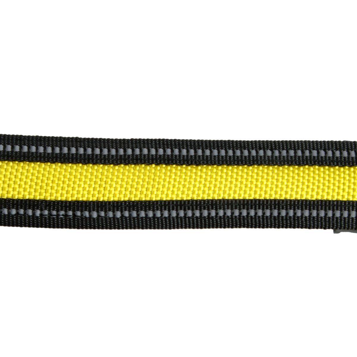 Love Story - Collier Lumineux Pour Chien "LED" 45cm Jaune - Image 2