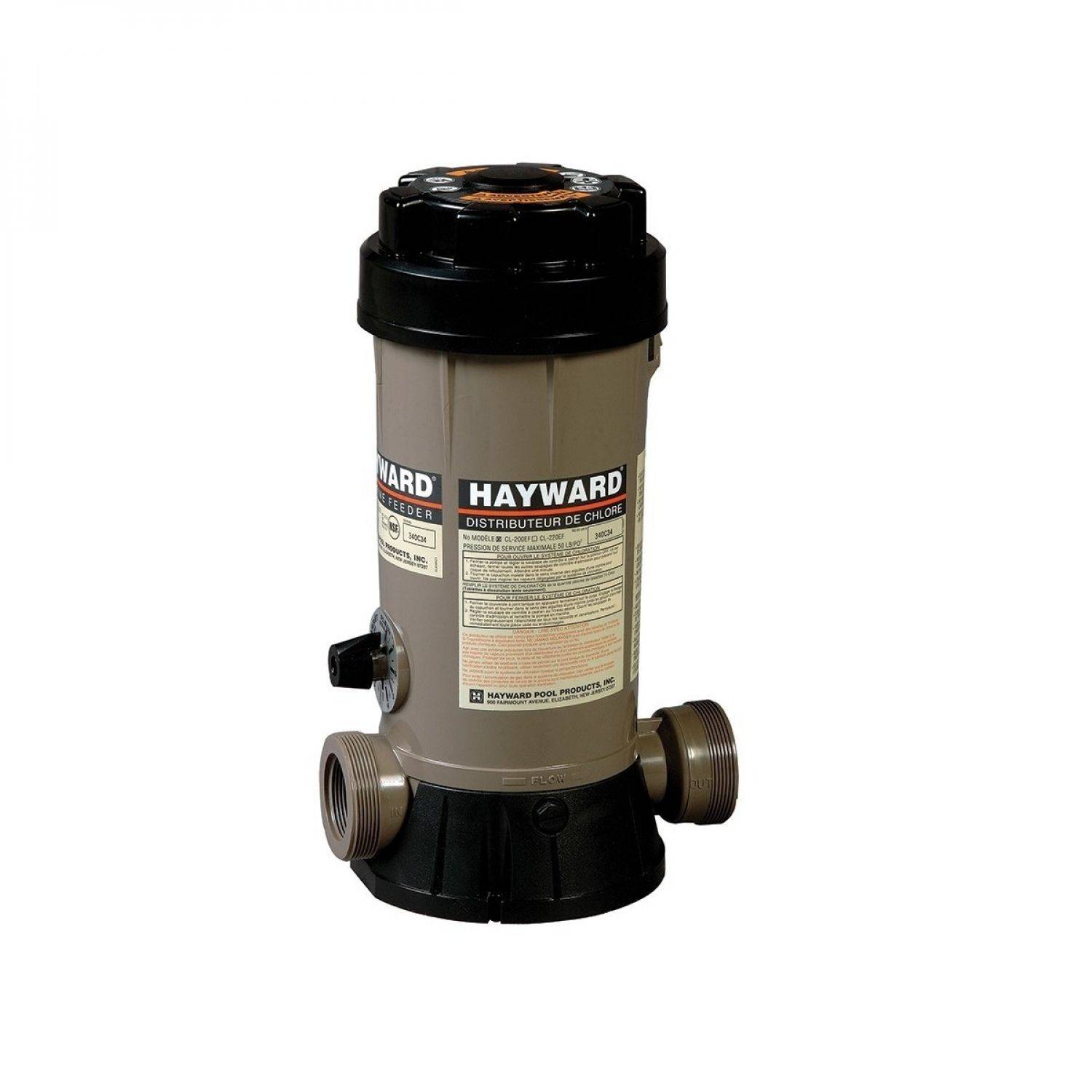 Hayward - Chlorinateur en ligne 4 kg pour piscine - CL0200EURO - Hayward - Imagen 1