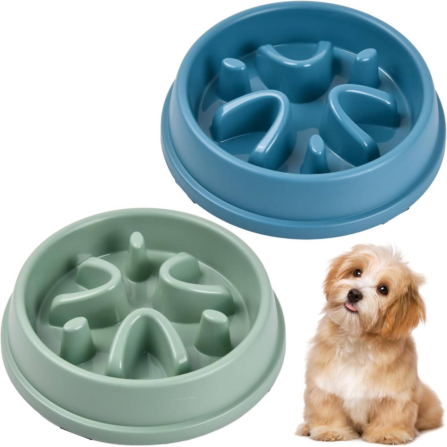 Vendos85 - 2 Gamelle Anti-Glouton pour Chien Vendos85