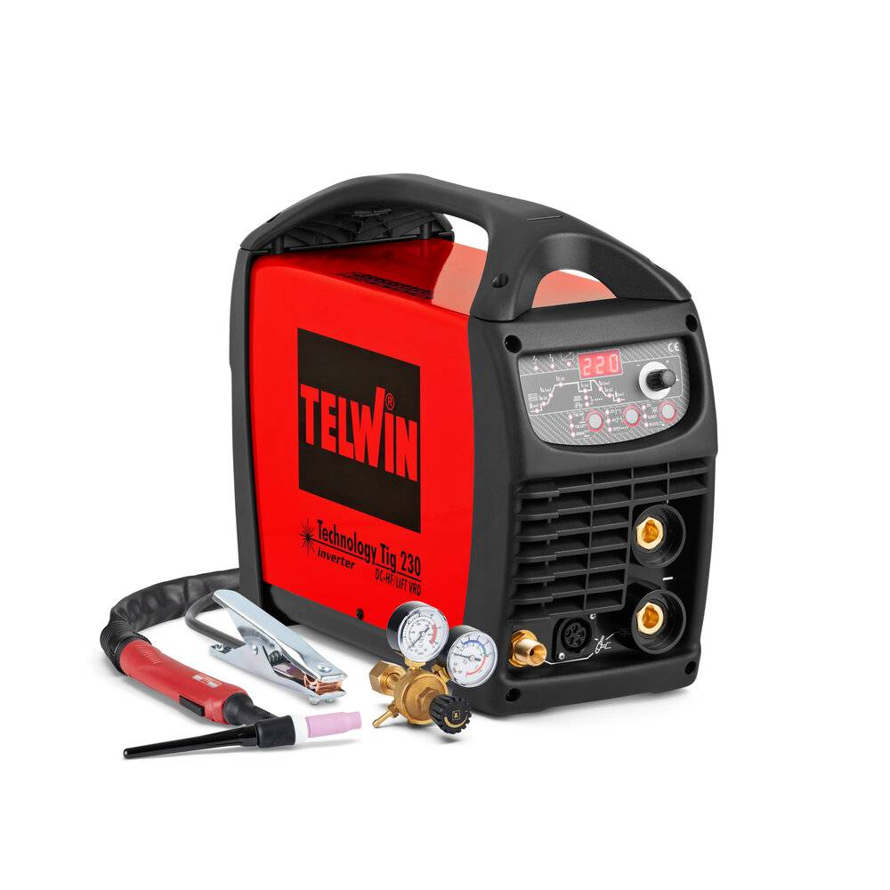 Poste à souder Inverter TIG - Technology TIG 230 DC + ACC - 230V - TELWIN - 852055 - Imagen 1