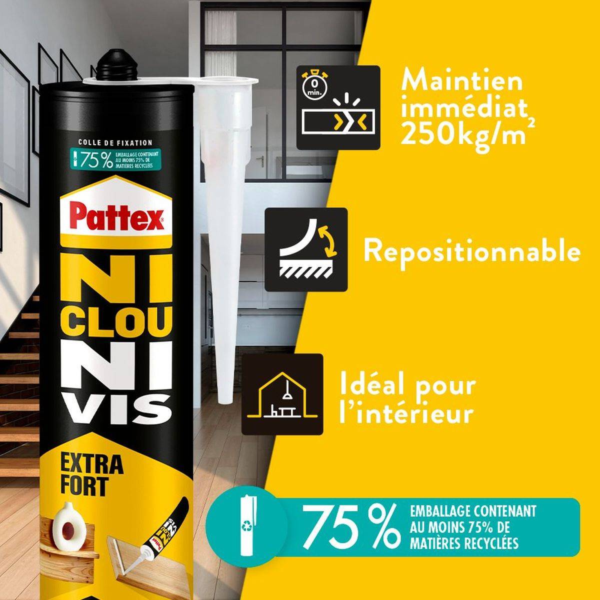 Pattex - NCNV LOT 2X380GR +1 X380G GRATUIT - Image 2