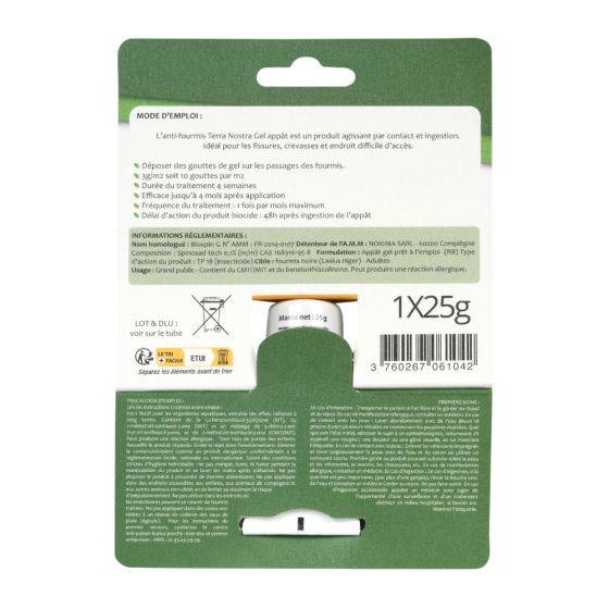 Terra Nostra - Anti fourmis en gel - 25 g - Imagen 2