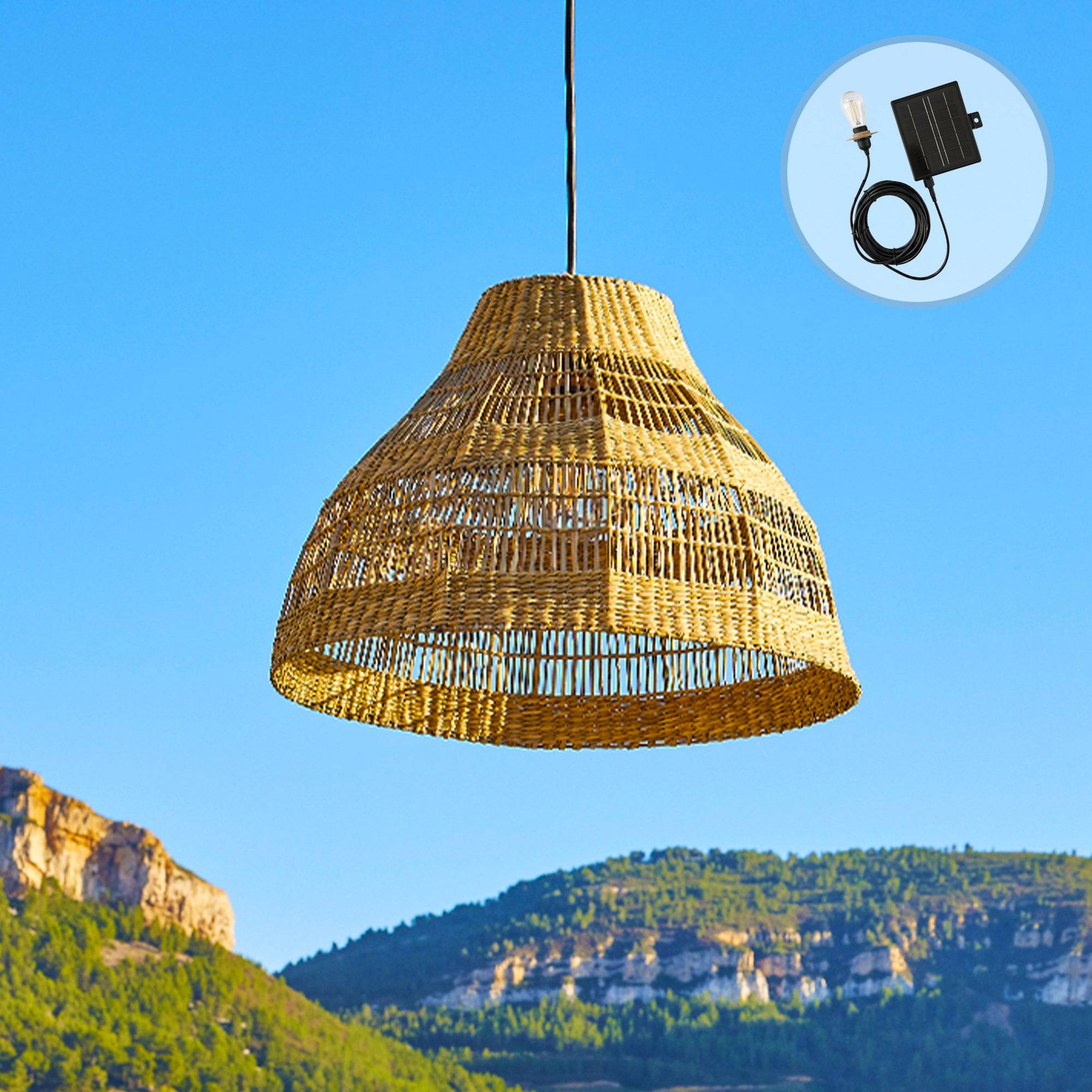 Lumisky - Suspension solaire bohème MERIDA SOLAR H34cm - Imagen 2
