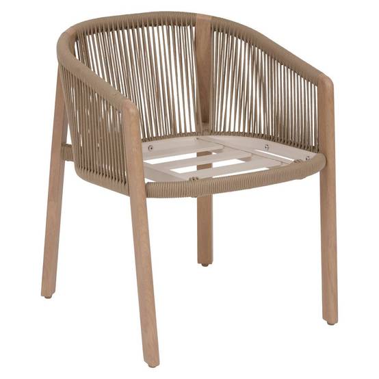 Hesperide - Fauteuil de jardin Nelora beige Hespéride - Image 2