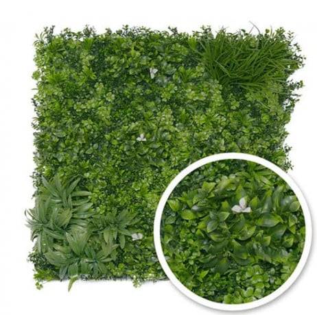 James Grass - France Green - Mur végétal artificiel Liseron 1m x 1m, Surface  15 m² - Imagen 1