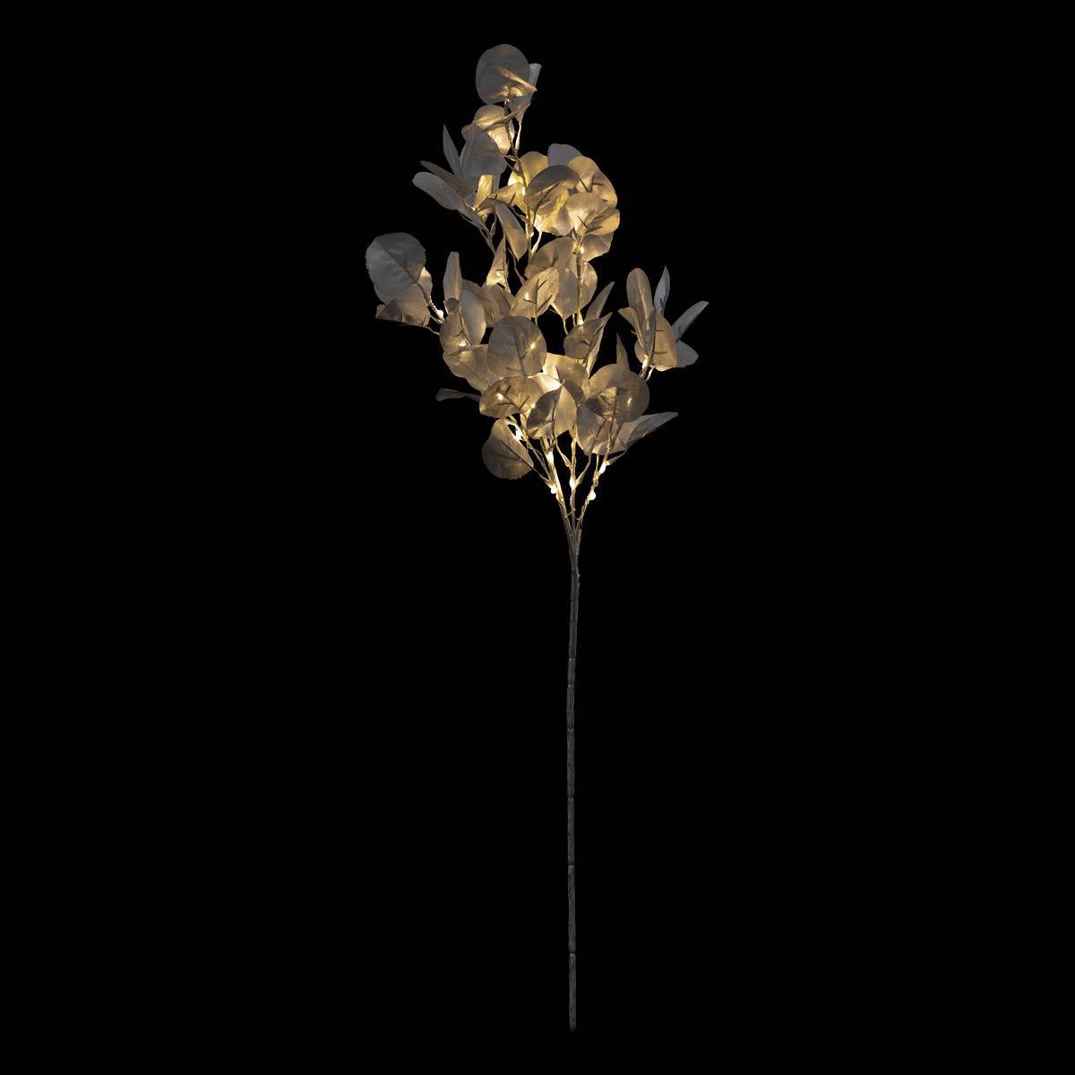 Fééric Lights & Christmas - Décoration lumineuse branche d eucalyptus 25 LED à piles FEERIC LIGHTS & CHRISTMAS - Imagen 3
