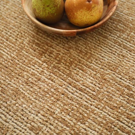 Decoweb - Tapis ovale en jute et coton - Lounge - Naturel - 160 x 230 cm - Decoweb - Image 5