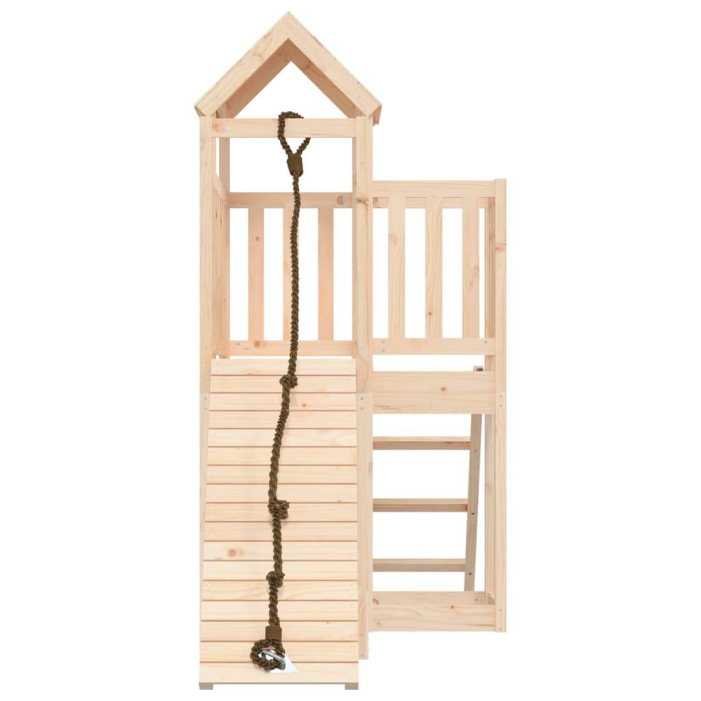 Helloshop26 - Maisonnette de jeu avec mur d'escalade 229 x 107 x 214 cm bois massif de pin - Imagen 3