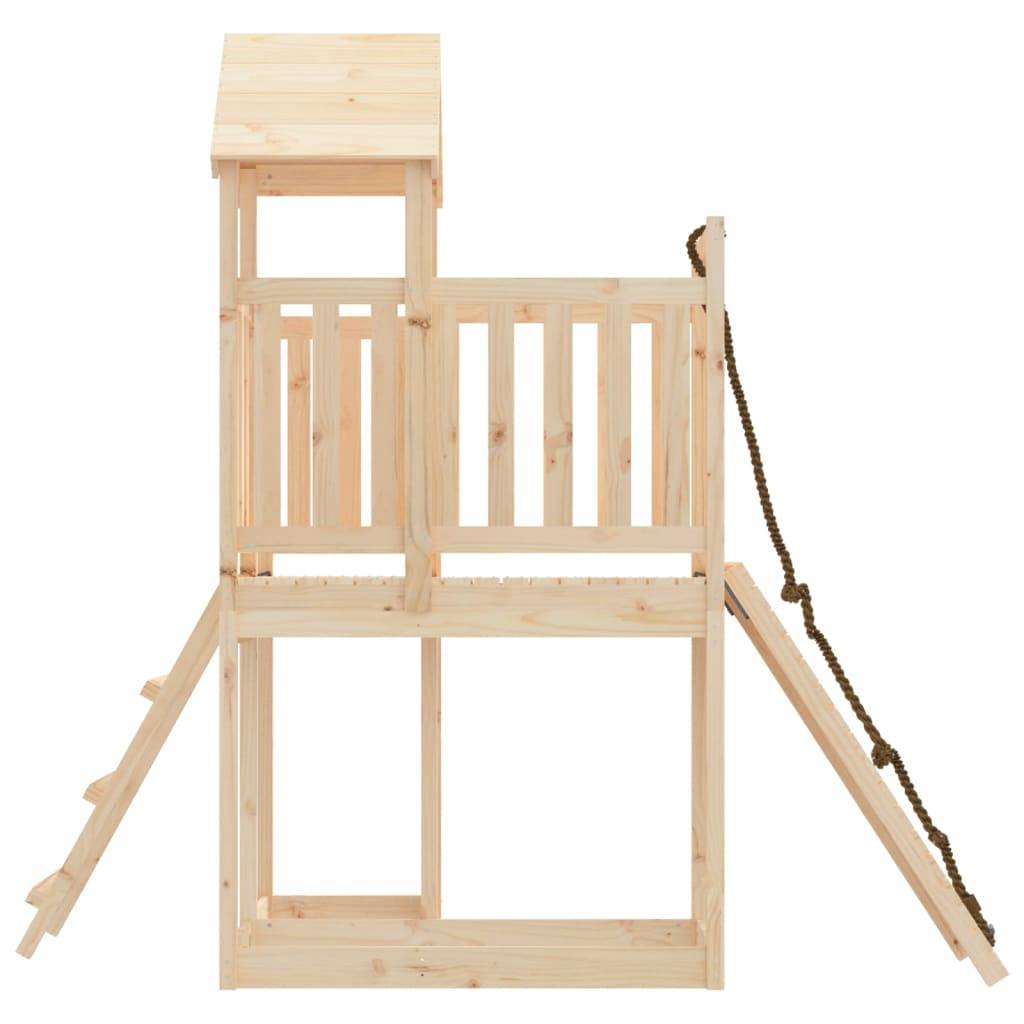 Helloshop26 - Maisonnette de jeu avec mur d'escalade 229 x 107 x 214 cm bois massif de pin - Imagen 4