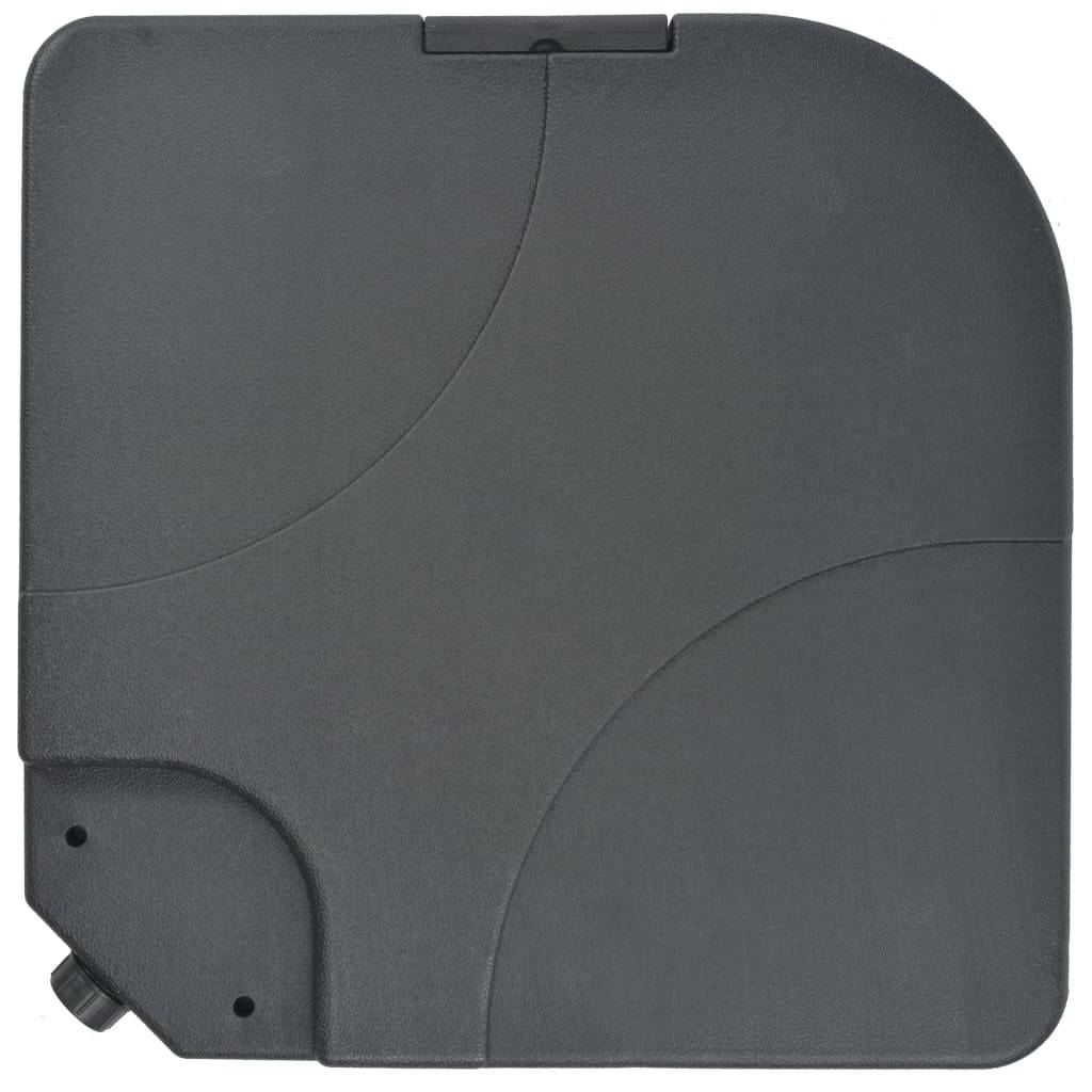 Helloshop26 - Parasol avec base portable 2,5 x 2,5 cm anthracite - Imagen 7