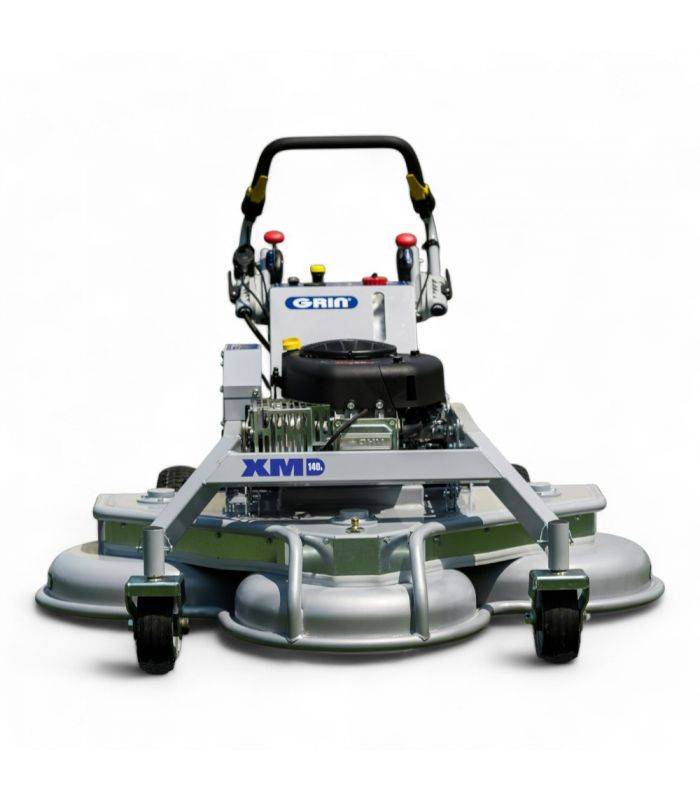 Grin - Tondeuse à essence professionnelle 140 cm, mulching 8100 m²/h, zéro turn - GRIN XM140A