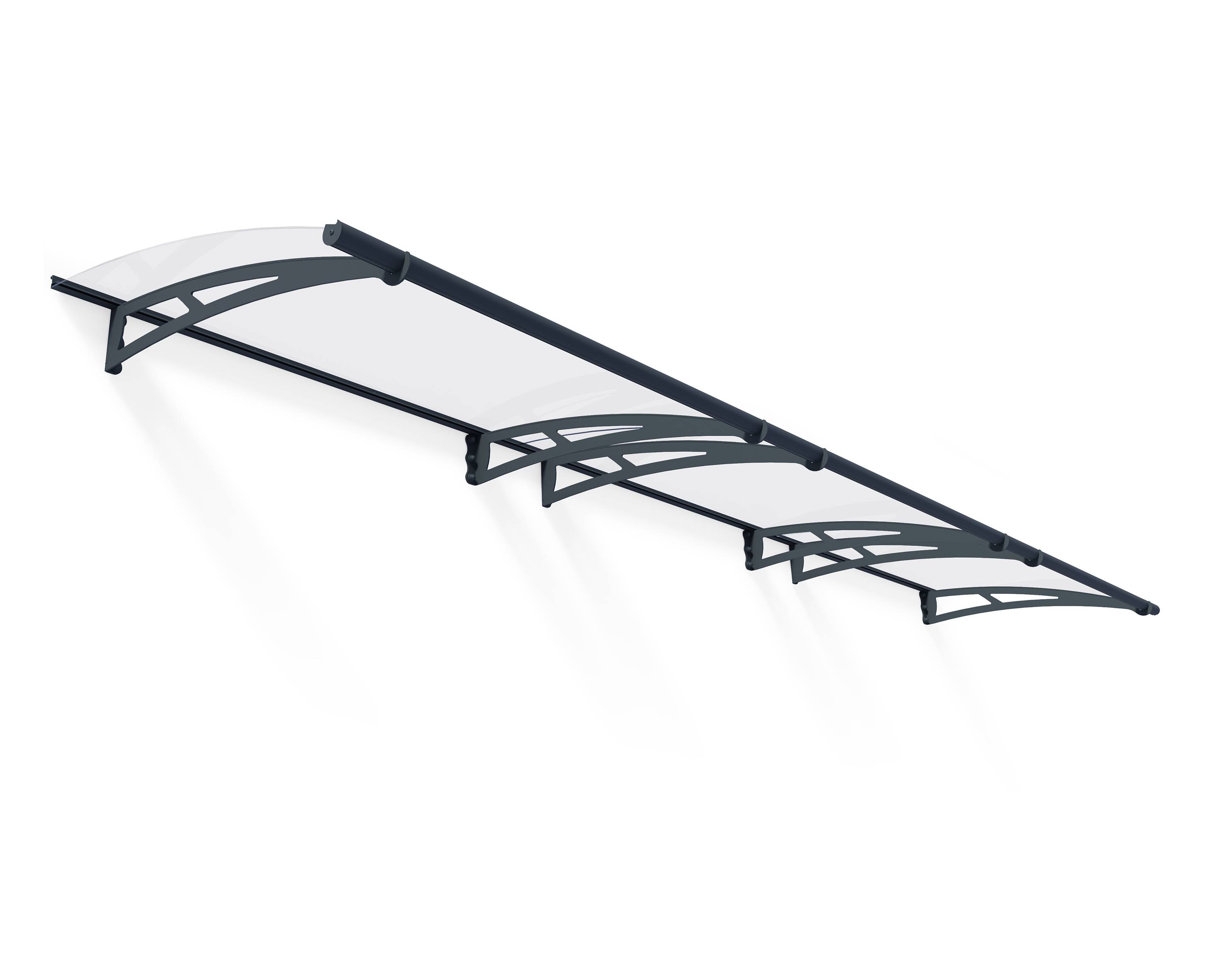 Canopia by Palram - Canopia Marquise de porte Aquila Gris 453.5 X 91.5 - Imagen 1
