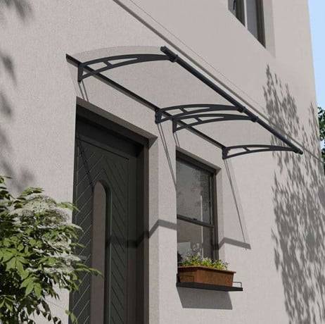 Canopia by Palram - Canopia Marquise de porte Aquila Gris 453.5 X 91.5 - Imagen 8