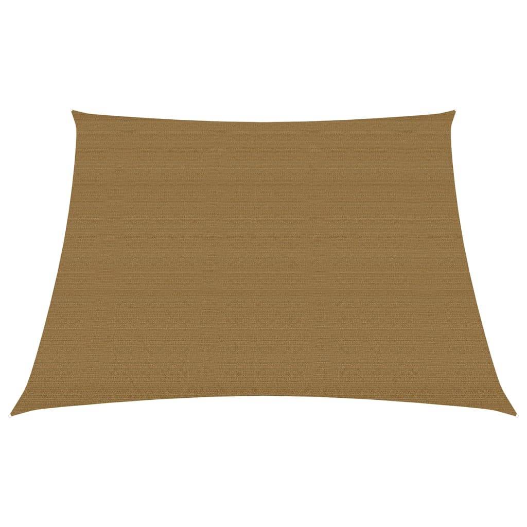 Helloshop26 - Voile toile d'ombrage parasol 160 g/m² 3/4 x 2 m PEHD taupe - Imagen 1