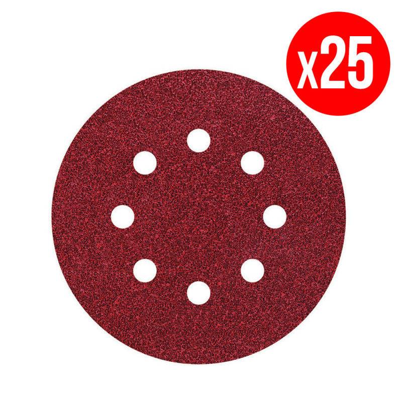Wolfcraft - 25 disques auto-agrippants WOLFCRAFT G120 Ø125mm Wolfcraft