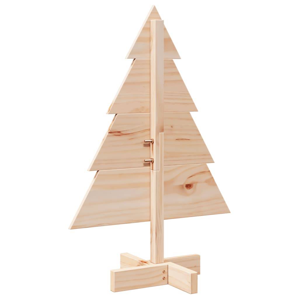 Petit Sapin de Noël Décoratif en Bois Massif Style Rustique pour Intérieur 70 cm – ComfortXL Outdoor Living - Image 5