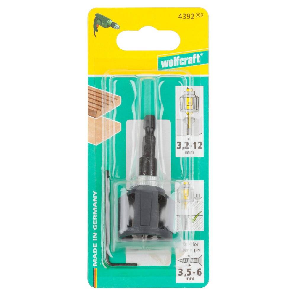 Wolfcraft - Foret fraisoir bois WOLFCRAFT diamètre 12 mm - Imagen 1