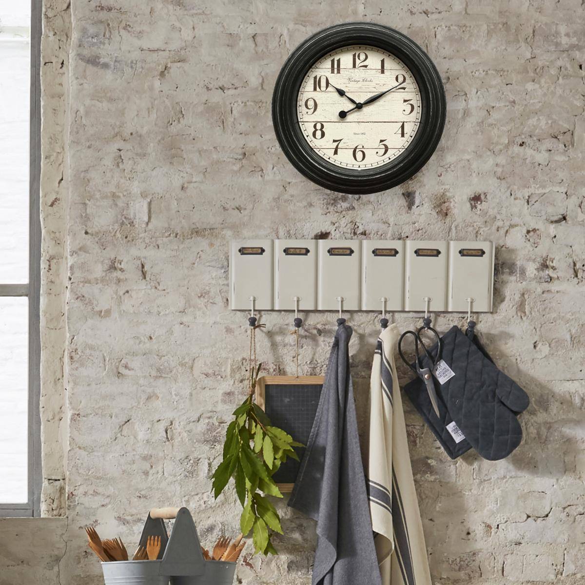 Atmosphera - Horloge "Elyssa" à moulures D29cm - Atmosphera Créateur d'intérieur - Image 4