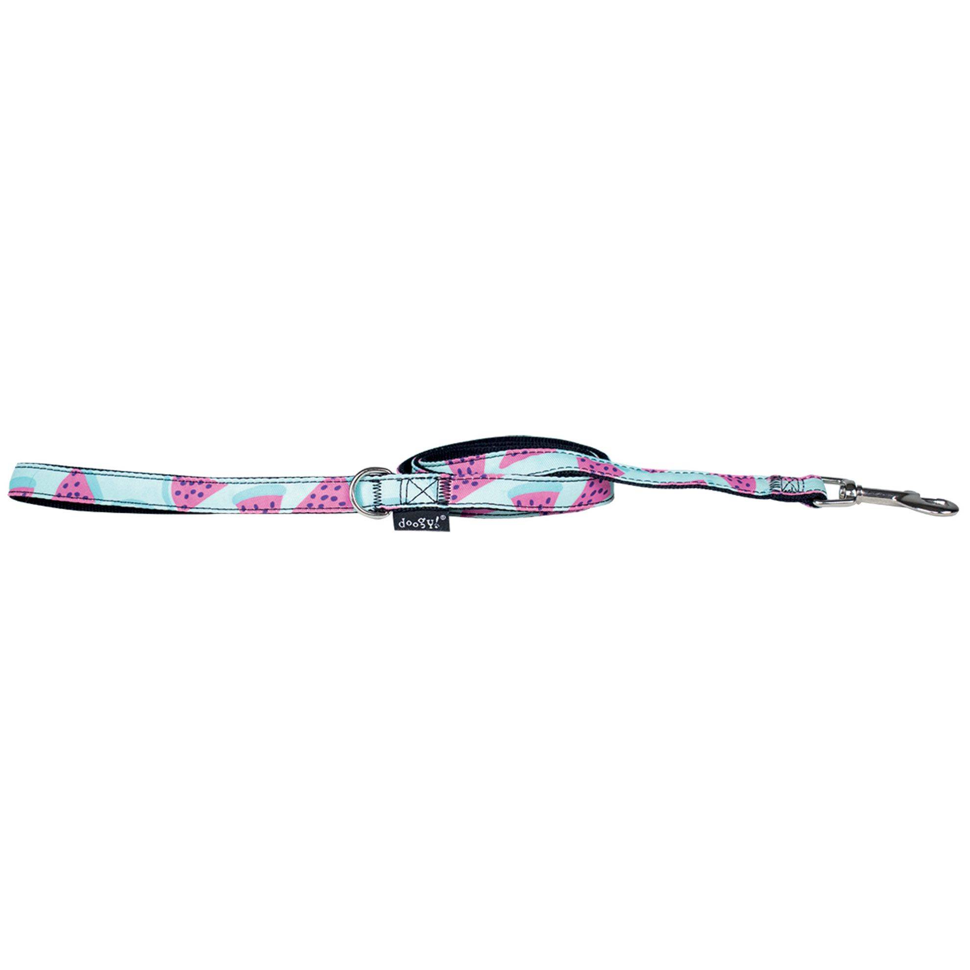 Laisse motif pastèques 120 cm Coloris : Rose DOOGY FASHION