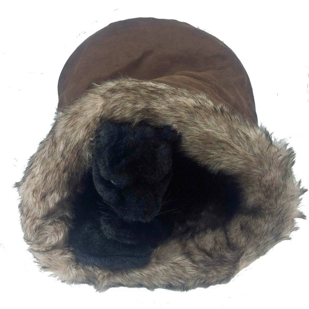 Flamingo - Sac de jeux 55 x 35 cm, sac craquant Corno, couleur brun, pour chat. - Imagen 4