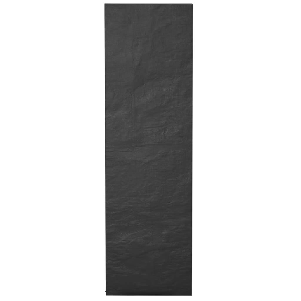 2 pcs Housses pour chaise longue - Housses de protection 12 œillets 205x75x40/70 cm PE - Image 4