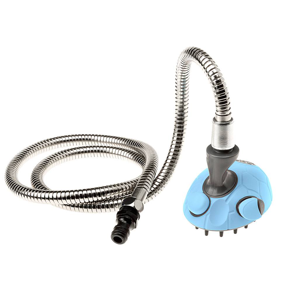 Ferplast - Douche pour Chiens, DOG SHOWER, avec Dents Masseurs en Caoutchouc et Distributeur de Savon - Image 1