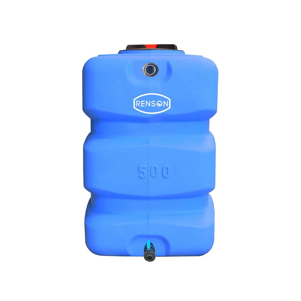 Cuve de stockage eau 500l verticale prééquipée espace réduit - Image 1