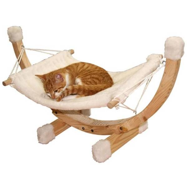 Kerbl Hamac pour chats Siesta Blanc 82591 - Image 3