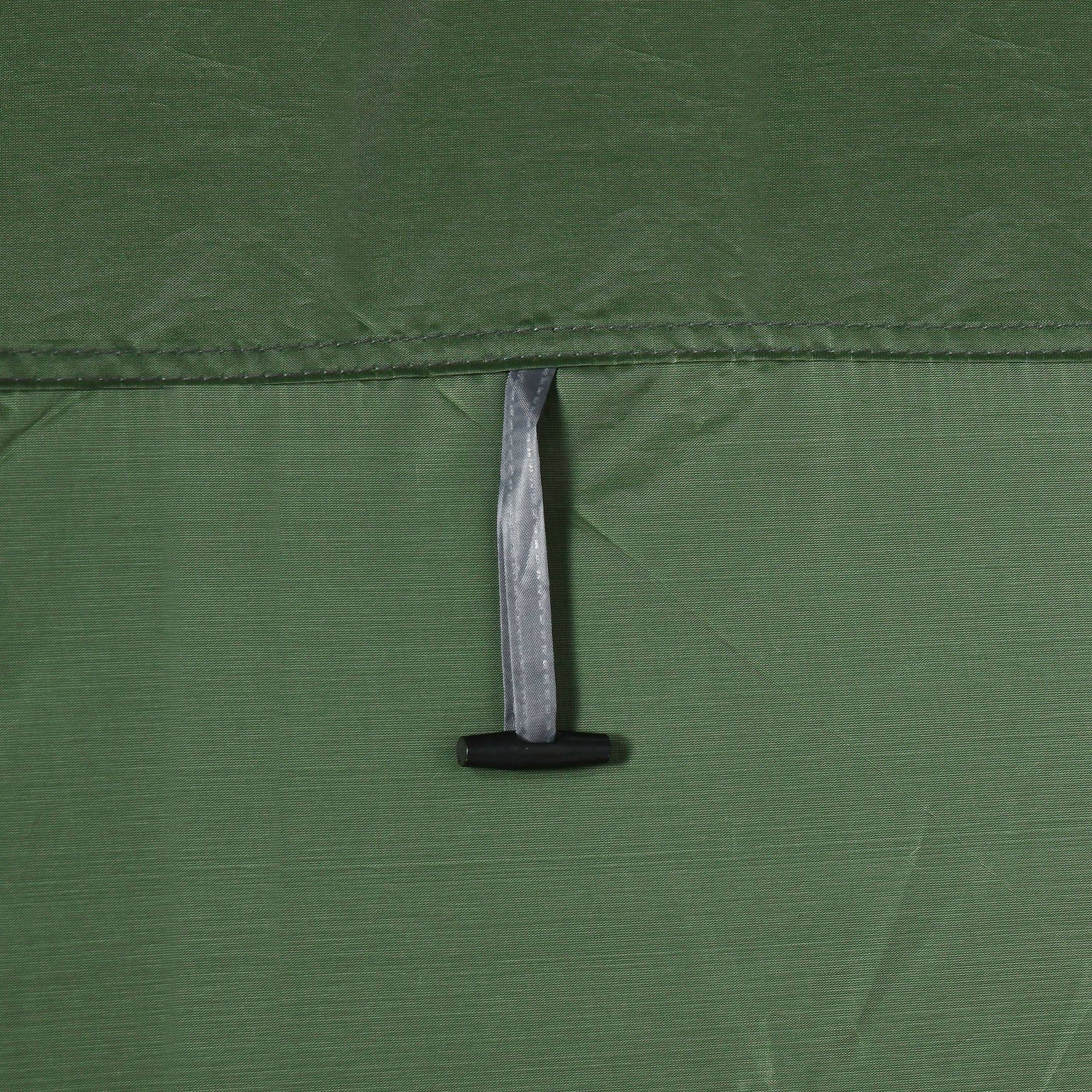 Tente de douche polyester vert 126 x 124 x 198 cm - PANGIVO - Image 10