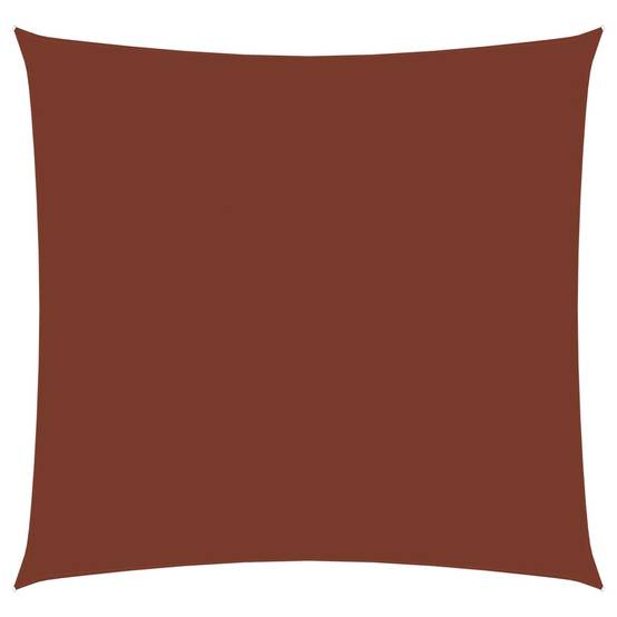 Helloshop26 - Voile toile d'ombrage parasol tissu oxford carré 6 x 6 m terre cuite - Imagen 1
